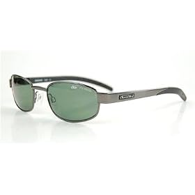 BOLLE DEMEANOR SHINY GUNMETAL POLARIZED AXIS SUNGLASSES #10328