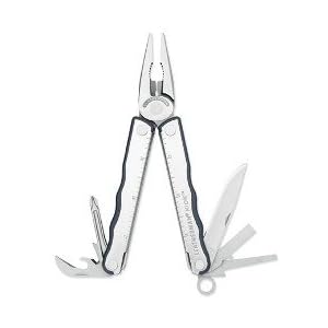 Kick? Stainless Steel Multi Purpose Tool with Pliers, Wire Cutters, and a Ruler in a Nylon She