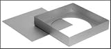 Review Silverwood  / Silverwood 7 x 1 inch Square Sandwich Pan - Loose Base