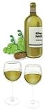 Jolee's By You Dimensional Stickers Slim Wine Glass & Bottle E5040018; 6 Items/Order