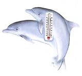 Outdoor Living : Dolphins Thermometer
