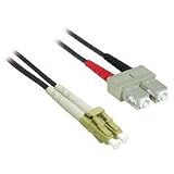 Cables to Go - Patch cable - LC multi-mode (M) - SC multi-mode (M) - 16.4 ft - fiber optic - 62.5 / 125 micron - black