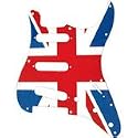 COLORIFFIC PICKGUARD UNION JACK E*
