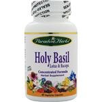 Holy Basil, Lotus & Bacopa - Strength the Body System Increase Tranquility and Mental Clarity, 60 vcaps,(Paradise Herbs)