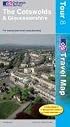 The Cotswolds and Gloucestershire (OS Travel Map - Tour and Tourist)