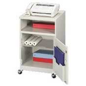 Printer/Fax Utility Stand, 17-1/4x17-1/4x29, Putty, Sold as 1 each