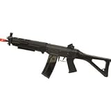 ICS Sig Sauer 551 SWAT Full Metal AEG Electric Airsoft Rifle - Black