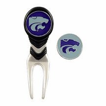 Kansas State Wildcats Cvx Golf Ball Mark Repair Tool