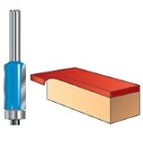 2 Flute Trim Router Bit 1/4'' Dia. x 3/4'' Cutter x 1/4'' Shank, 1/4'' Bearing