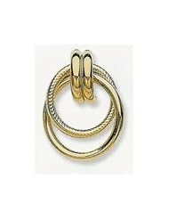 14k Fancy Tube Multiple Hoop Earrings