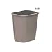Rubbermaid-Blue Soft Molded Plastic Wastebaskets (2956DB) Category: Indoor Trash Cans and Containers
