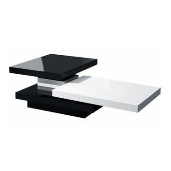 Table basse Domi - Table basse plateaux tournants