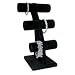 Bracelet 3 Tier T-Bar Jewelry Display Black Velvet