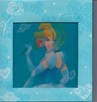 Disney Princess Holograph Photo Album Assorted Styles Cinderella or Aurora