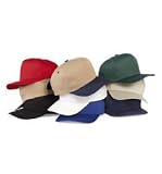 Structured Five-panel Cotton Twill Cap