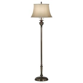 Bakarat™ Collection Antique Brass Floor Lamp