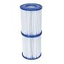 2 Replacement Filter Cartridges Swimming Pools- 'I'