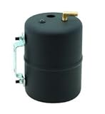 IMAGE OF Mr. Gasket 3701 Black Painted Vacuum Canister with fittings