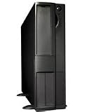 AOpen H360B Black Slim Desk Tower 300W ATX2 PSU with Vent 1x5.25