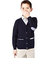 Autograph Pure Cotton V-Neck Cardigan