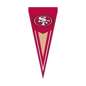 San Francisco 49ers Yard Pennants 34x14 NFL Football Fan Shop Sports Team Merchandise