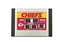 Kansas City Chiefs 6.5"x9" Scoreboard Desk Clock