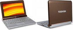 Toshiba Mini NB305-N440BN 10.1-Inch Java Brown Netbook (8 Hour Battery Life)