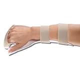 Deluxe Resting Pan Mitt Splint (Choose with or w/o AliFleece Glove) - Mitt Splint only, Large, Right