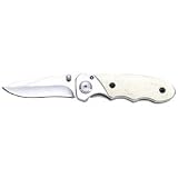 New Maxam SKBHMPK Liner Lock Knife Mirror With Thumbstud&Clip Polished Honed Blade&Frame