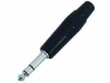 Neutrik NP3X Plug 1/4 Stereo Nickel/Silver