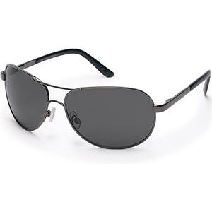 Suncloud Aviator Sunglasses - One size fits most/Gunmetal/Grey Polarized