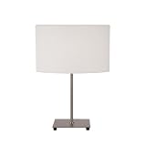Checkolite 3025 Home Design Bergen Light Table Lamp, Polished Steel
