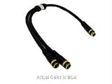 Cables to Go 29164 Velocity S-Video Y-Cable, 1 ft. - Blue
