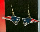 New England Patriots Logo Earrings