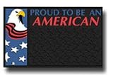 Proud to be an American - Doormat/Welcome Mat