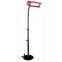 Well Traveled Living 1500w Electric Infrared Pole Mounted Patio Heater