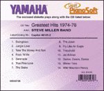 Greatest Hits 1974-78 Steve Miller Band Smart Pianosoft 3.5 Diskette