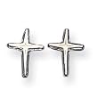 Sterling Silver CrossMini Earrings