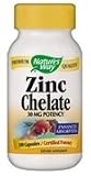 Natures Way Zinc Chelate, 30mg 100 Capsules