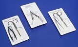 CURITY Suture Removal Kit - Contains 41/2 Littauer Scissors/Metal Forceps - Each