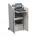 BALT 89765 ROLZ Mobile Conference Center, 23-1/2w x 17d x 41-1/2h, Gray