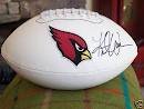 KURT WARNER,ST LOUIS RAMS,ARIZONA CARDINALS,HALL OF FAME,HOF,SIGNED,AUTOGRAPHED,AUTHENIC NFL FOOTBALL,COA WITH PROOF