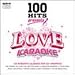 100 Hits: Karaoke Love: 5cd cd cover