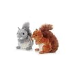 Plush Nutty Gray Squirrel 8"