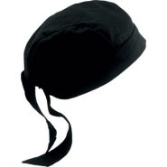 Black Friday Fiumara Apparel Professional Head Wrap-Black
