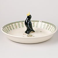 Pfaltzgraff Naturewood Pie Baker W pie Bird Vent by Pfaltzgraff