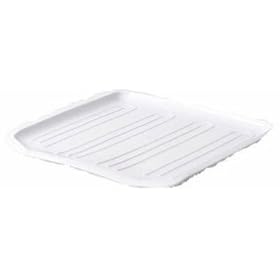 Rubbermaid White Large Drain-Away Tray