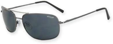 SOS US Ranger Freedom Gunmetal Sunglasses w/Black Tips & Spring Hinge w/Pouch