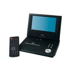 AEG CTV 4911 Tragbarer DVD-Player (17,8 cm LCD-Display, MP3, DVB-T Tuner, USB) schwarz