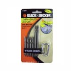 BLACK&DECKER:ブラック&デッカー 両頭スクリュードライバー6本セット